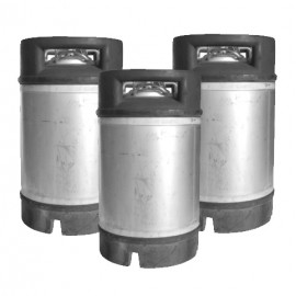 cornelius keg inox 9 litri RECONDITIONAT - set 3 bucati